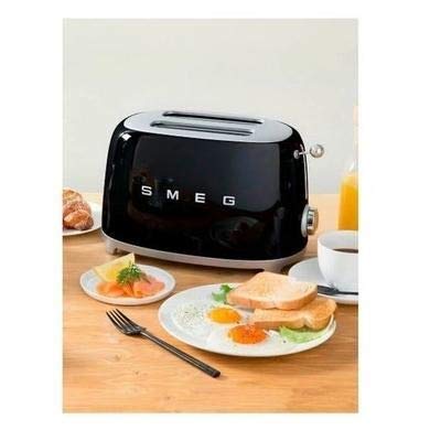 Smeg TSF01CRUK Retro Style 2 Slice Toaster - Cream