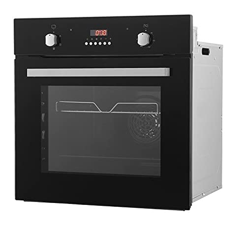 Cookology FOD60BK Built-in Electric True Fan Oven, Black