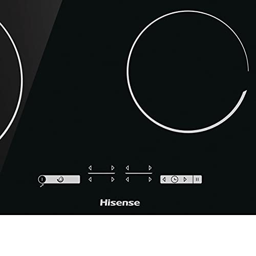 Hisense HI6401BSC Built-in Induction Hob, Black, 7200W