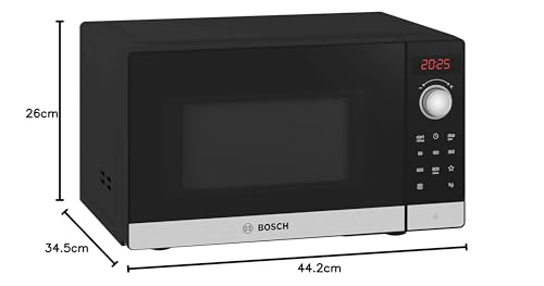 Bosch Serie 2 FFL023MS2B Freestanding Microwave, Stainless Steel