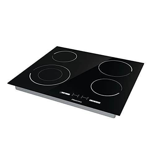 Hisense HI6401BSC Built-in Induction Hob, Black, 7200W