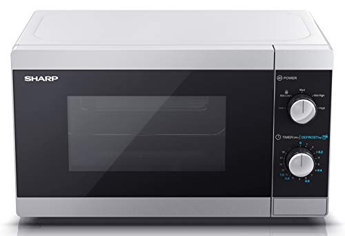 Sharp Compact 20L Microwave: 800W, 11 Power Levels, Defrost, LED Light