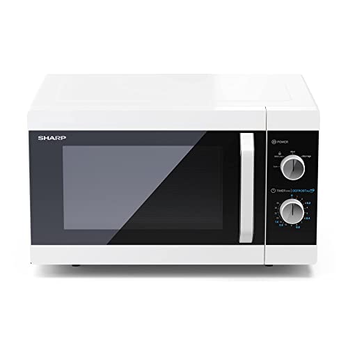 Sharp Compact 20L Microwave: 800W, 11 Power Levels, Defrost, LED Light