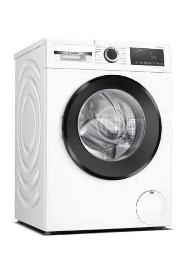 Bosch WGG04409GB Washing Machine, 9kg, White, Freestanding