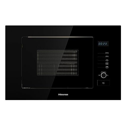 Hisense HB25MOBX7GUK Integrated Microwave With Grill, Black