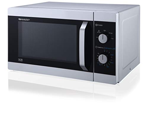 Sharp Compact 20L Microwave: 800W, 11 Power Levels, Defrost, LED Light