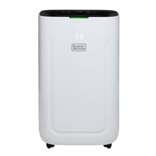 BLACK+DECKER 20L Dehumidifier | 4-in-1 | LED Display | White