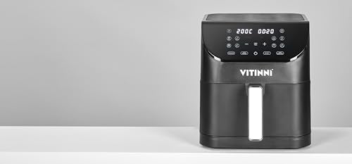 Vitinni 3.8L Compact Air Fryer, Manual Control, Rapid Air Circulation