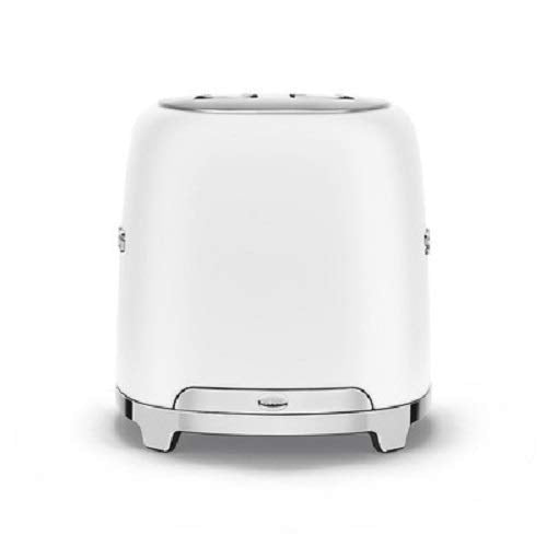 Smeg TSF01CRUK Retro Style 2 Slice Toaster - Cream