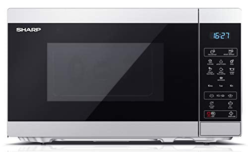 Sharp Compact 20L Microwave: 800W, 11 Power Levels, Defrost, LED Light