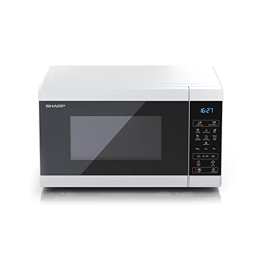 Sharp Compact 20L Microwave: 800W, 11 Power Levels, Defrost, LED Light