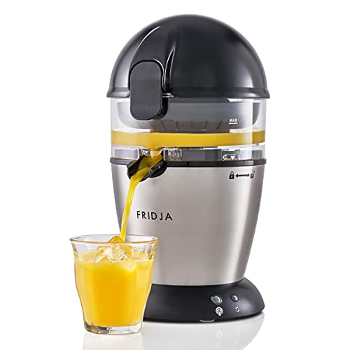 Fridja f900 Citrus Juicer: One-Button Operation, Stainless Steel