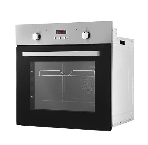 Cookology FOD60BK Built-in Electric True Fan Oven, Black