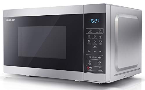 Sharp Compact 20L Microwave: 800W, 11 Power Levels, Defrost, LED Light