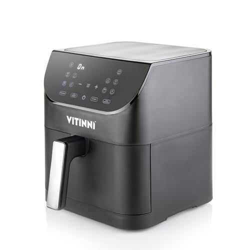 Vitinni 3.8L Compact Air Fryer, Manual Control, Rapid Air Circulation