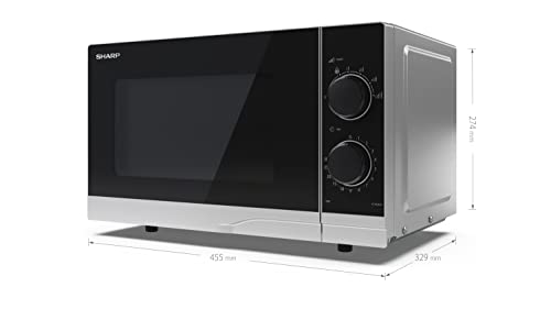 Sharp 25L Digital Combo Microwave - 900W, 1200W Grill, Silver