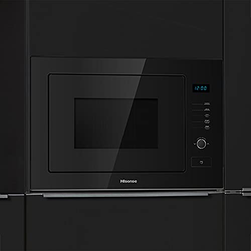 Hisense HB25MOBX7GUK Integrated Microwave With Grill, Black