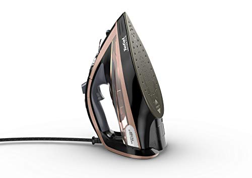 Tefal Ultimate Pure Steam Iron - 260g/min Steam, 3100W,Black/Rose Gold