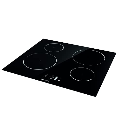 Hisense HI6401BSC Built-in Induction Hob, Black, 7200W