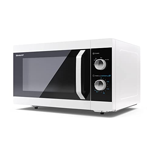 Sharp Compact 20L Microwave: 800W, 11 Power Levels, Defrost, LED Light