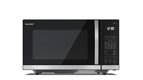 Sharp Compact 20L 800W Digital Microwave with 1050W Grill - Black