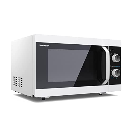 Sharp Compact 20L Microwave: 800W, 11 Power Levels, Defrost, LED Light