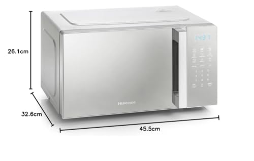 Hisense 700W 20L Digital Solo Microwave, White