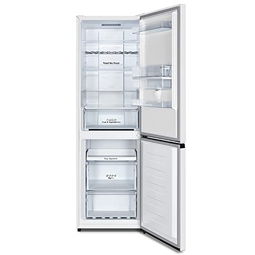 Hisense RB327N4WWE 55cm Fridge Freezer, 251L, Non-plumbed Dispenser