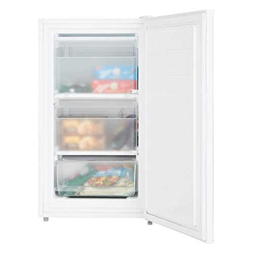 Cookology 60L Freestanding Freezer, Reversible Door - Black