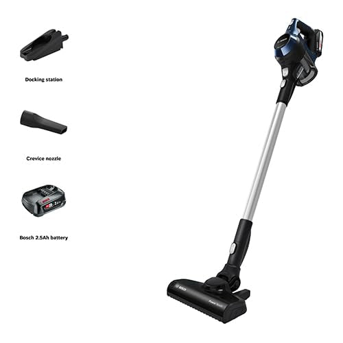 Bosch Unlimited 6 BBS611GB Cordless Vacuum Cleaner, 18V, Blue