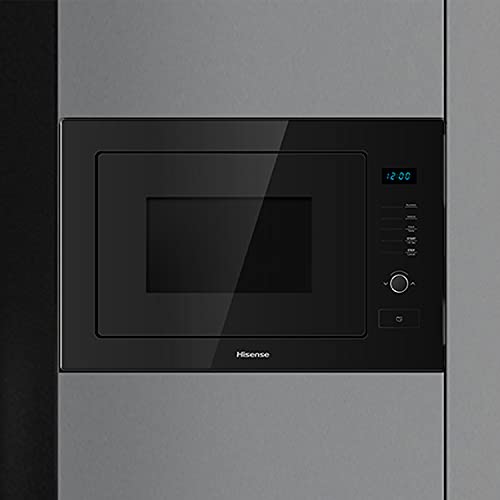 Hisense HB25MOBX7GUK Integrated Microwave With Grill, Black