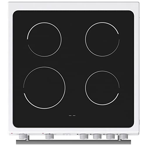 Hisense HDE3211BBUK 60cm Electric Cooker with Ceramic Hob-Black