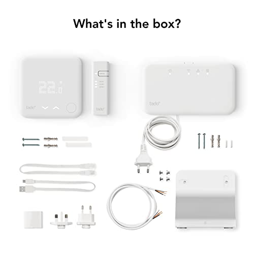 tado° Wireless Smart Thermostat Kit V3+ - Control Boiler Anywhere