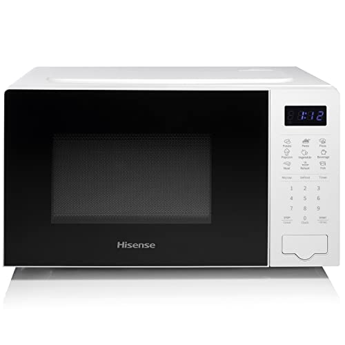 Hisense 700W 20L Digital Solo Microwave, White