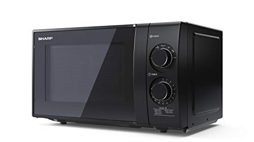 Sharp Compact 20L Microwave: 800W, 11 Power Levels, Defrost, LED Light