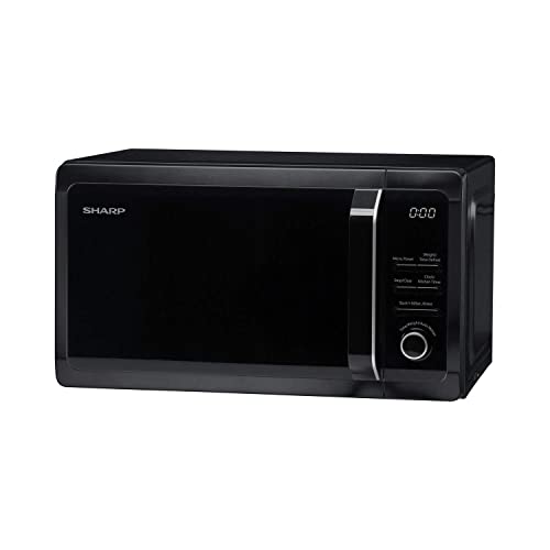 Sharp R274KM Digital Microwave: 20L Capacity, 800W, Black