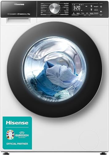 Hisense WFQA1014EVJM 10kg Freestanding Washing Machine - White