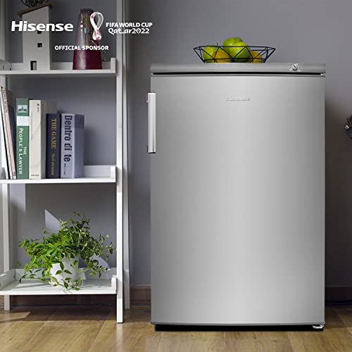 Hisense RL170D4BWE 56cm Under Counter Fridge, 132L Auto Defrost, White