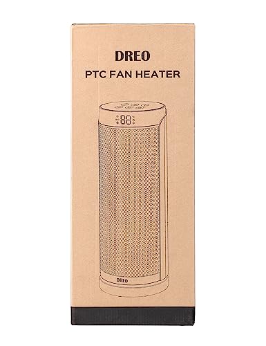 Dreo 16 Inch Portable Electric Heater, 1800W Low Energy Ceramic Heater