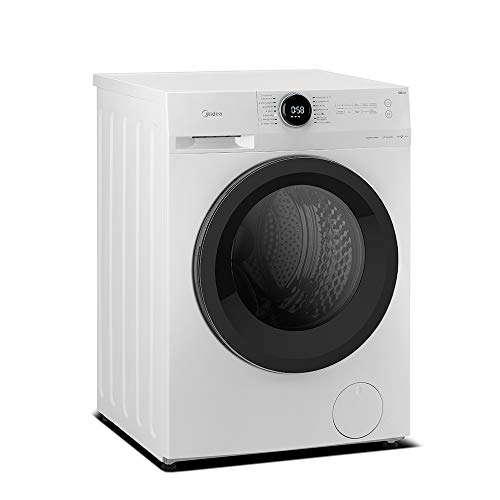 Midea MF10EW80BA Washing Machine: 8kg Load, 1400 RPM, White