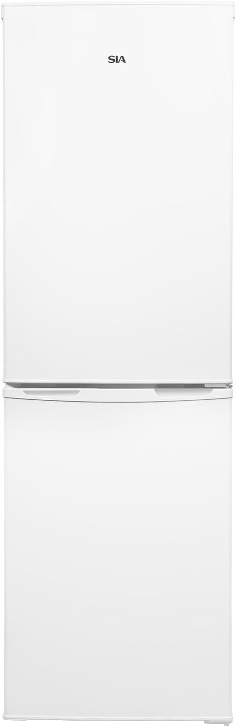 White 60/40 Split Fridge Freezer, 153L Capacity - 2-Year Warranty