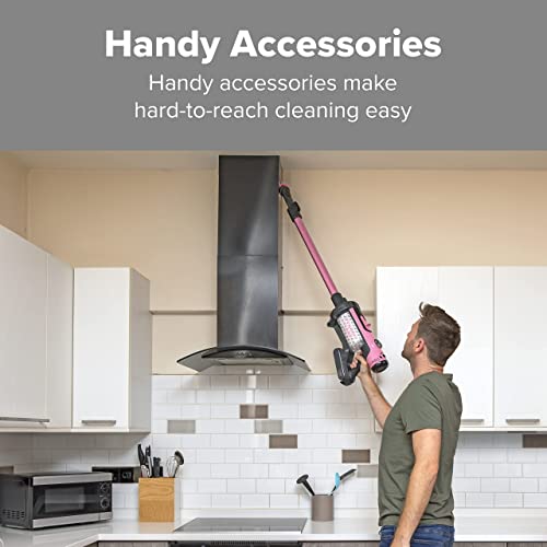 Henry Hetty Quick HET.100, Cordless Stick Vacuum, Pink, 300 W, 1 Liter