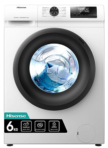 Hisense WFQA1014EVJM 10kg Freestanding Washing Machine - White