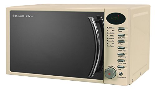 Russell Hobbs RHM1714B 17L Black Digital Microwave: Timer, Defrost