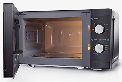 Sharp Compact 20L Microwave: 800W, 11 Power Levels, Defrost, LED Light