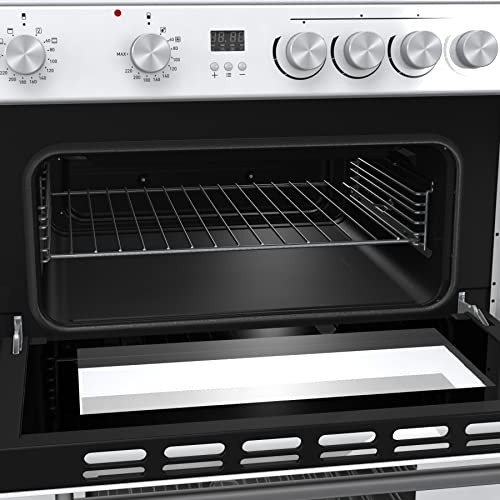 Hisense HDE3211BBUK 60cm Electric Cooker with Ceramic Hob-Black