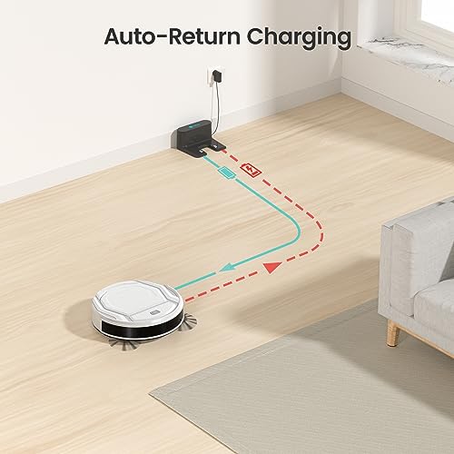 Lefant M210 Robot Vacuum,2200Pa, Wi-Fi/App/Alexa, Pet Hair, Hard Floor