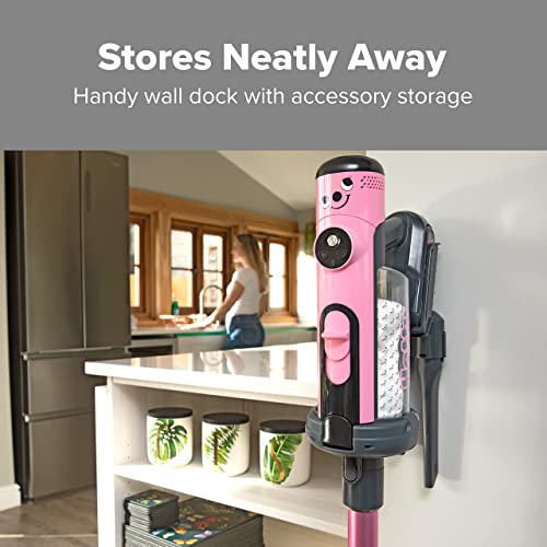 Henry Hetty Quick HET.100, Cordless Stick Vacuum, Pink, 300 W, 1 Liter