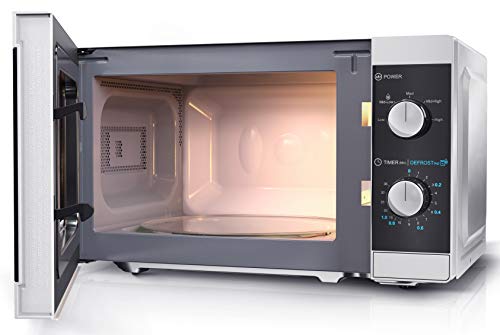 Sharp Compact 20L Microwave: 800W, 11 Power Levels, Defrost, LED Light