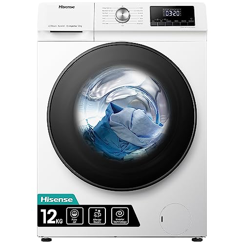 Hisense WFQA1014EVJM 10kg Freestanding Washing Machine - White